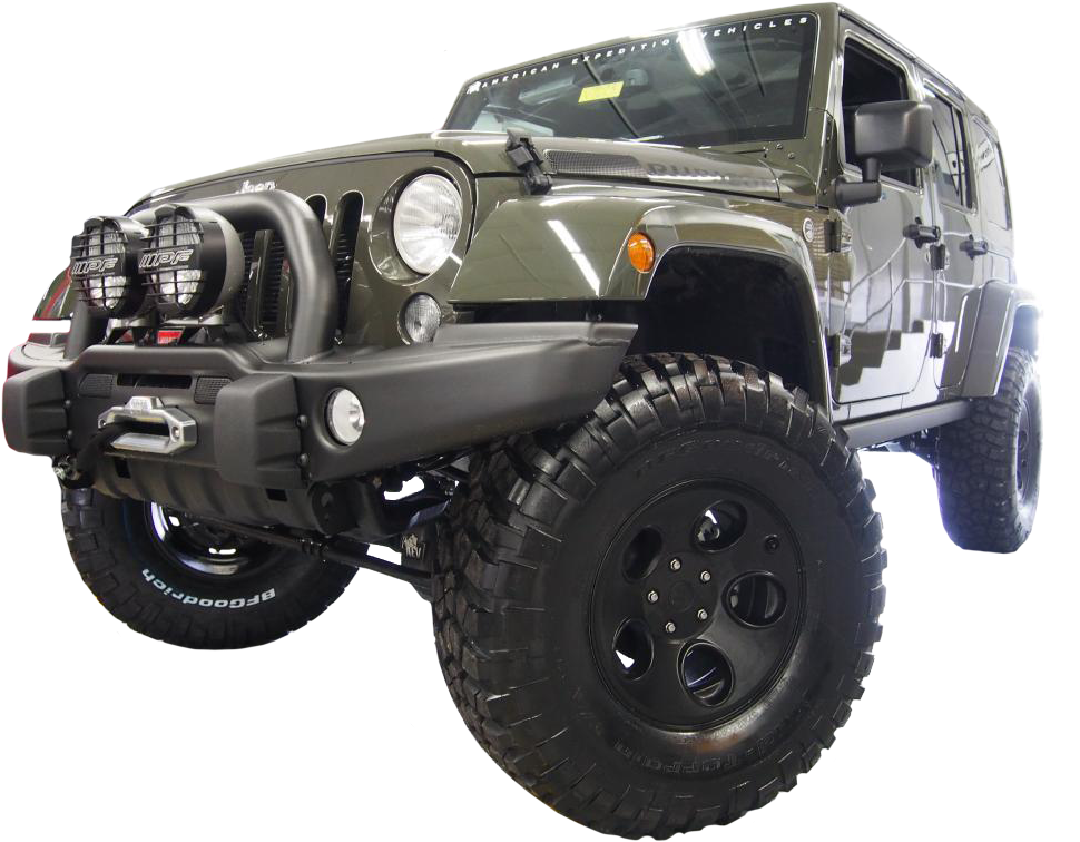 Aev Jeep Image - Jk (1025x769), Png Download
