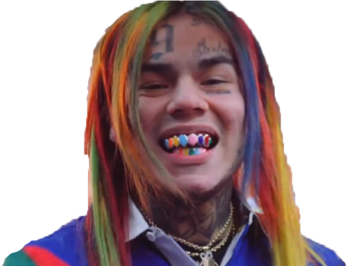 Lien Direct, 2018/10/6/1520700810 6ix9ine Dentition - 6ix9ine Billy (691x519), Png Download