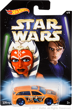 Mattel Walmart Hot Wheels Master Apprentice Anakin - Star Wars Hot Wheels 2017 (300x459), Png Download