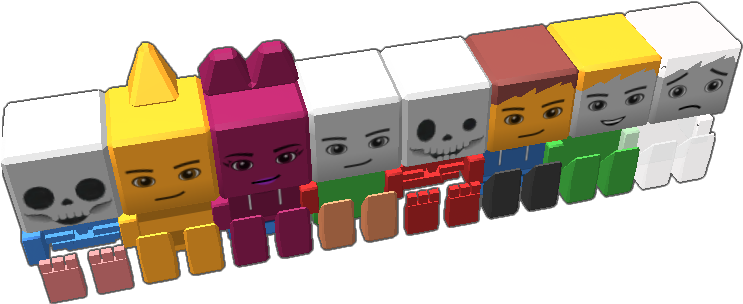 Sans Monster Kid Bunny Omega Flowey Papyrus The Human - Construction Set Toy (768x768), Png Download