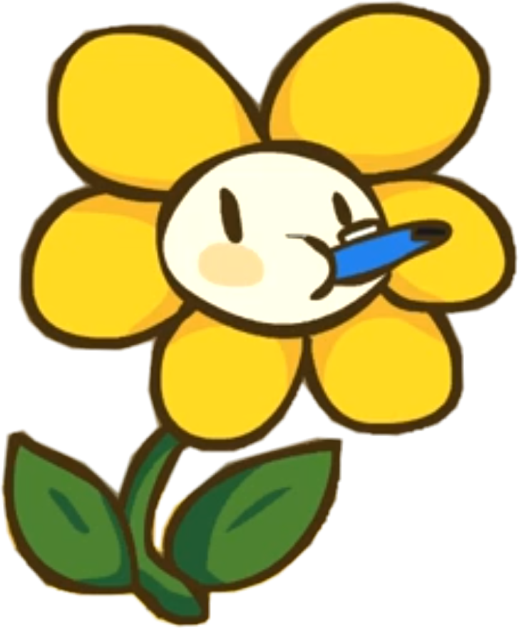 Flowey Kazhoo Undertale Freetoedit - Flowey (728x880), Png Download