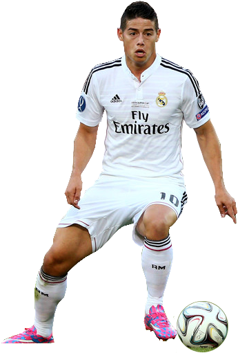 James Rodriguez - Soccer Player (362x519), Png Download