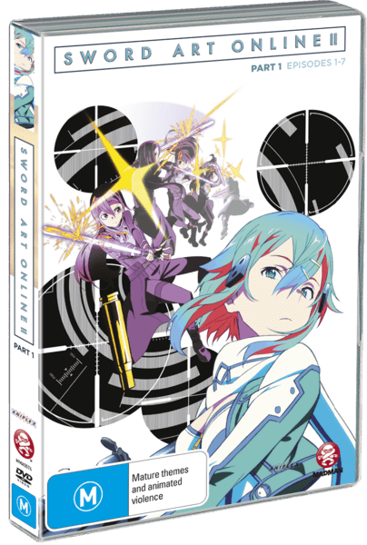 Sword Art Online 2 Cover Image - Sword Art Online 2 Part 1 Blu Ray (404x600), Png Download