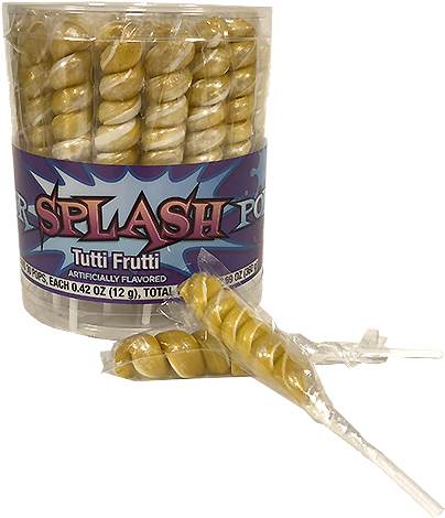 Pearl Gold & White Color Splash Tutti Frutti Unicorn - Unicorn Lollipops (500x500), Png Download