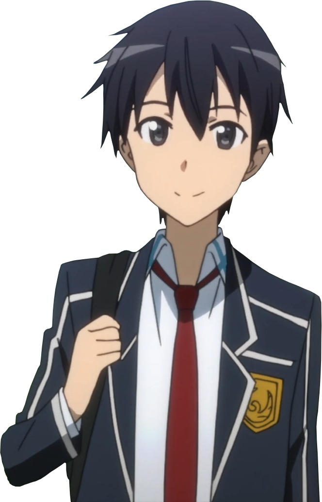 Kirito In Real Life (664x1034), Png Download