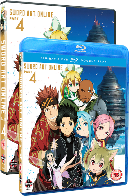 Sword Art Online Part 4 - Sword Art Online Group (530x795), Png Download