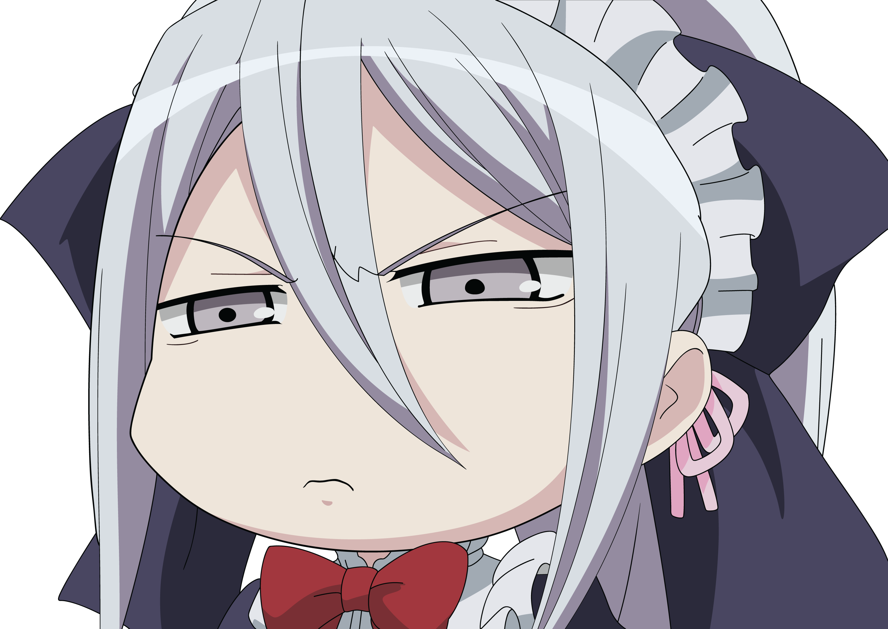 Collection Of Free Angry Transparent Anime Download - Anime Reaction Images Angry (3000x2126), Png Download