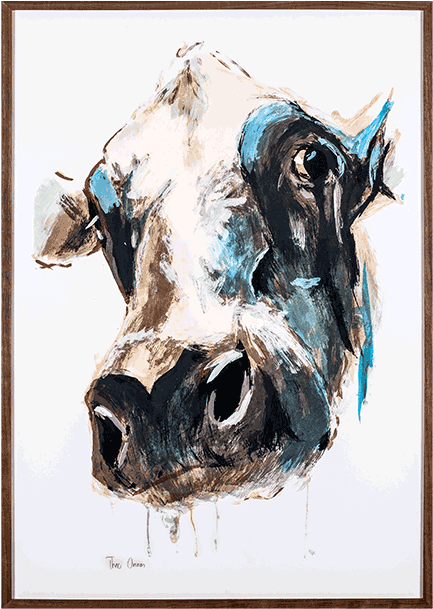 Hollandse Koe Ii - Theo Onnes (1080x608), Png Download