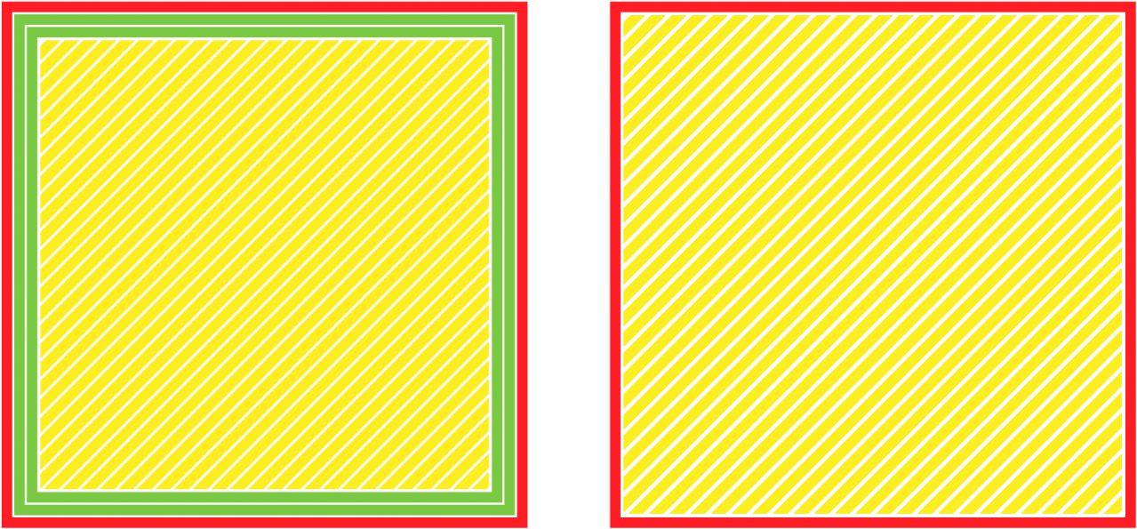 The Model On The Left Has 3 Walls, The Model On The - Cura (1300x615), Png Download