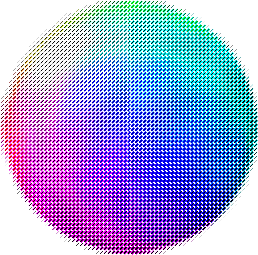 Halftone Patterns With Nodebox - Software (550x550), Png Download