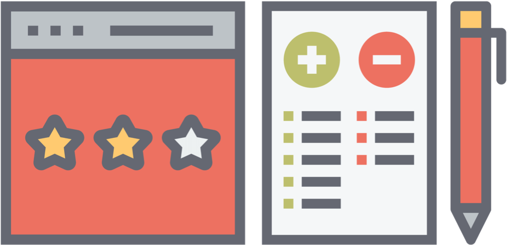 A Close-up Of Two Icons Included In The Flat Line Ux - User Experience Icon Png (1000x538), Png Download