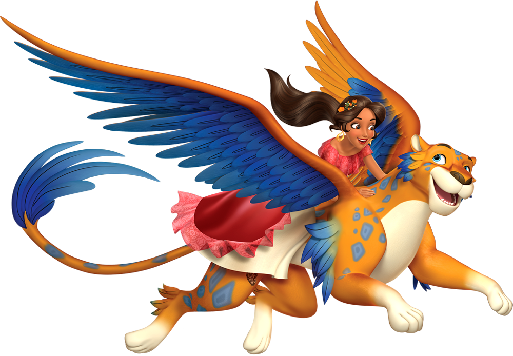 Elena Of Avalor And Skylar (1000x694), Png Download