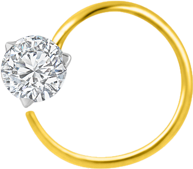 Nose Pin Sku Code - Pre-engagement Ring (500x500), Png Download