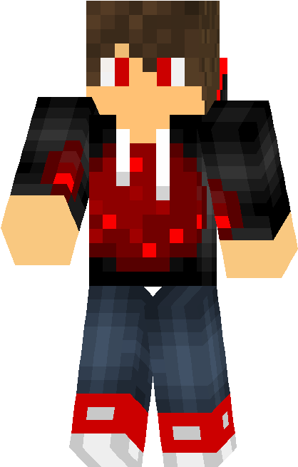 Superman877 - Fire And Ice Boy Mcpe Skin (417x666), Png Download