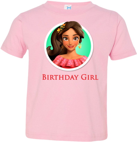 Elena Of Avalor Birthday Girl 2 Jersey T-shirt - 1 Elena Of Avalor Silver Bottle Cap Pendant Necklace (480x480), Png Download