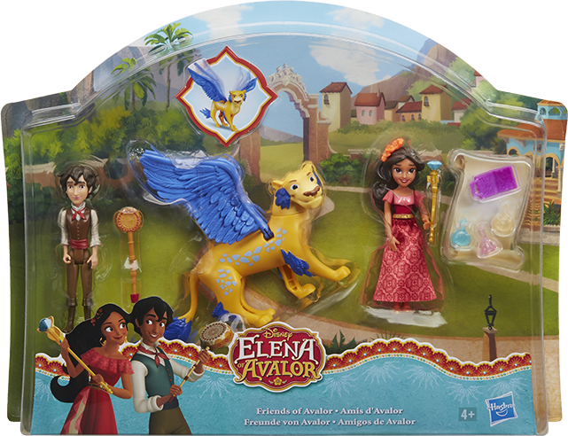 Elena Fra Avalor Minivennedukker I Pakke, , Large - Disney Elena Of Avalor Magical Friends Playset (641x492), Png Download