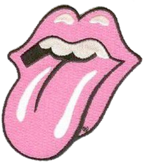 Rolling Stones, Red, And Tongue Image - Rolling Stones Logo Pink (500x477), Png Download