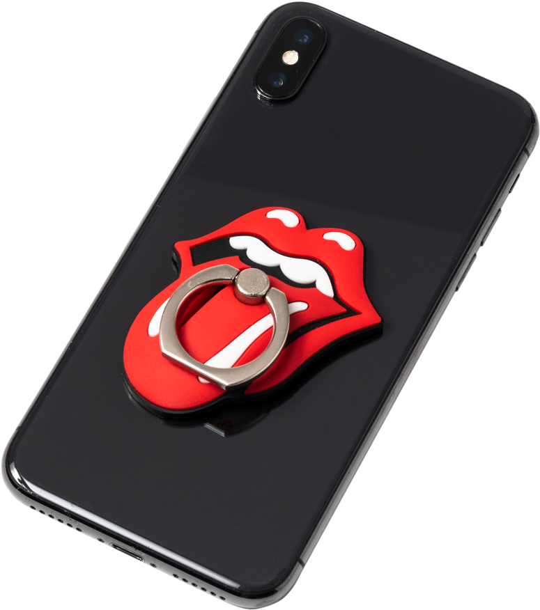 Tongue Logo Phone Ring Holder The Rolling Stones Png - Rolling Stones (1000x1000), Png Download