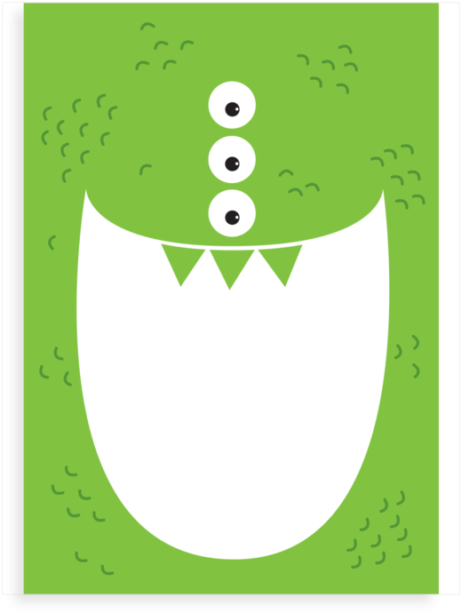 Padworks Notepad - Monster Mouths - Notepad++ (800x800), Png Download