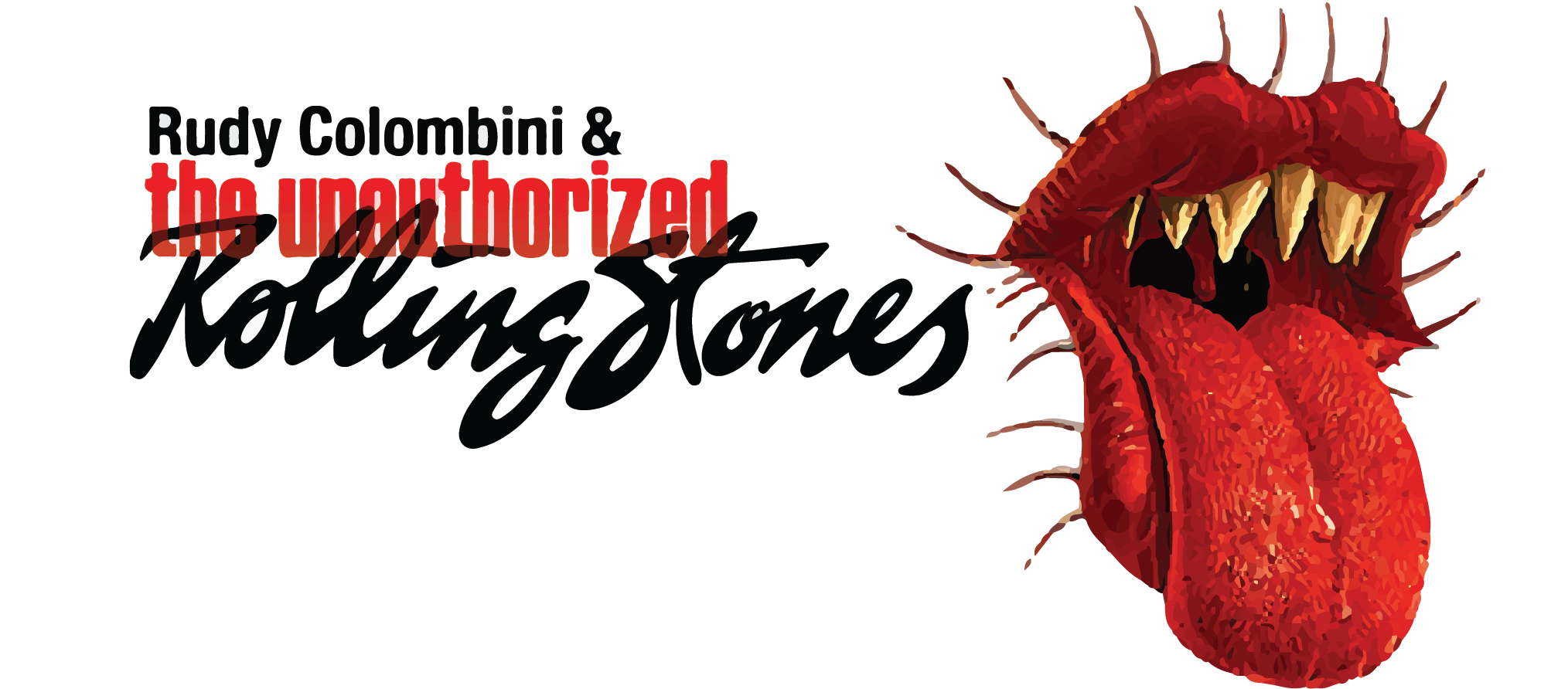 Since Their Beginning In 2001, Rudy Colombini & The - Rolling Stones (2031x908), Png Download