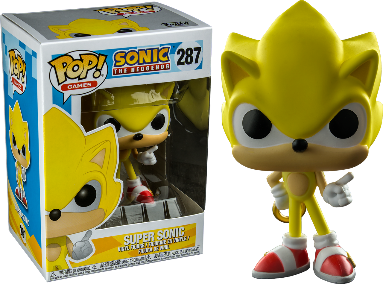 Sonic The Hedgehog Super Sonic Us Exclusive Pop Vinyl - Space Ghost - Pop! Vinyl Figure (1280x949), Png Download