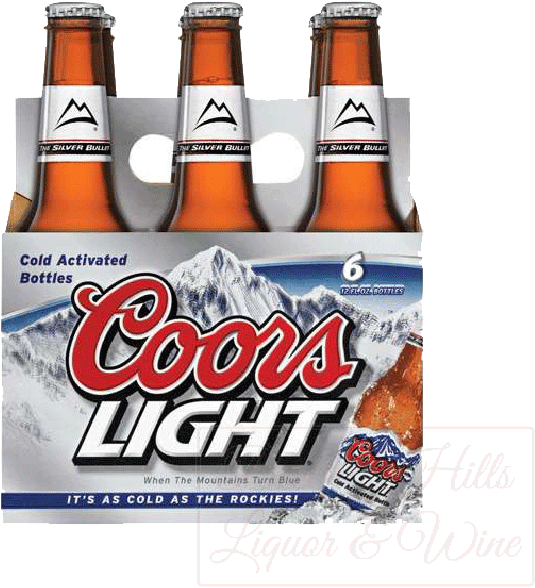 Coors Light Beer - 20 Pack, 12 Fl Oz Bottles (650x650), Png Download