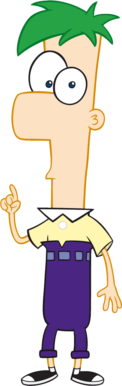 Cartoon City All-stars Brawl Universe - Ferb From Phineas And Ferb (433x1326), Png Download