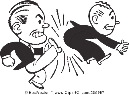 Kwashie2 - Kick Butt - Kick In The But (450x331), Png Download