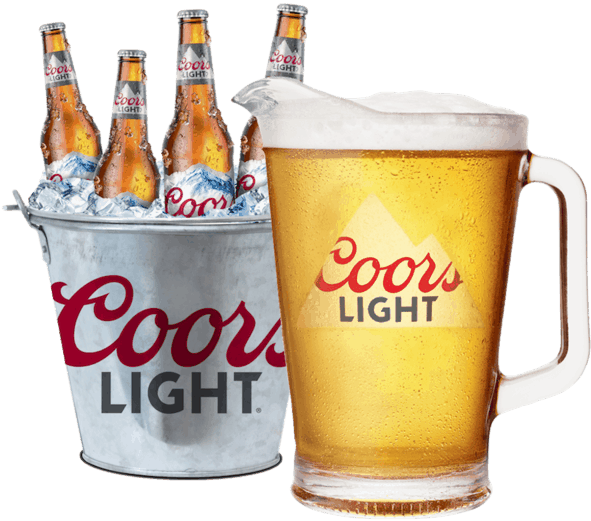 00 For Coors Light® - Coors Light (600x523), Png Download