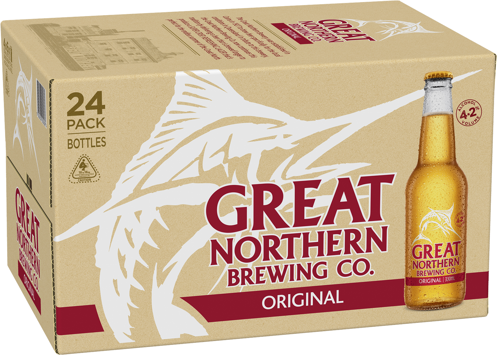 Great Northern Brewing Company Original Lager 24 Case - Great Northern Super Crisp 30 Pack (1600x2000), Png Download