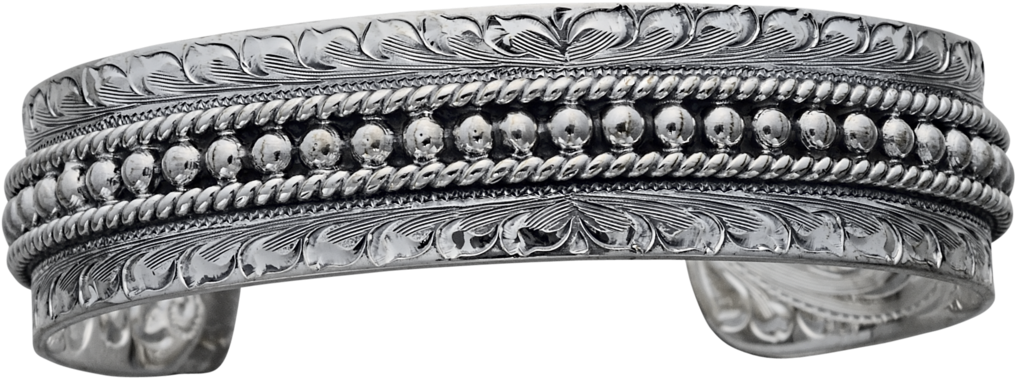 Vogt Womens Accessories - Vogt Silversmiths Women's Western Twisted Rope Bracelet (1024x1024), Png Download