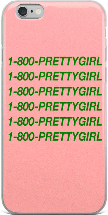 Hotline Bling Inspired Pretty Girl Phone Case - Mobile Phone Case (1000x1000), Png Download