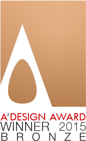 A Design Bronze Award For Black Widow Iconpoetry - Design Award Winner 2015 (300x480), Png Download