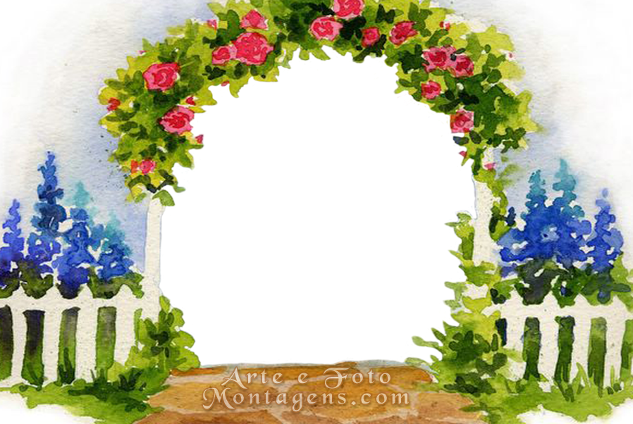 Flores-arco - John Morrison Y Melina (600x450), Png Download