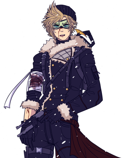 Can't Stop Won't Stop Doodling Prompto In His Final - Episode Prompto Prompto X Aranea (500x627), Png Download