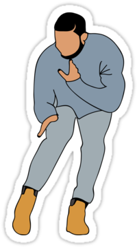 Download Drake Hotline Bling Png Clip Black And White Download - Drake ...