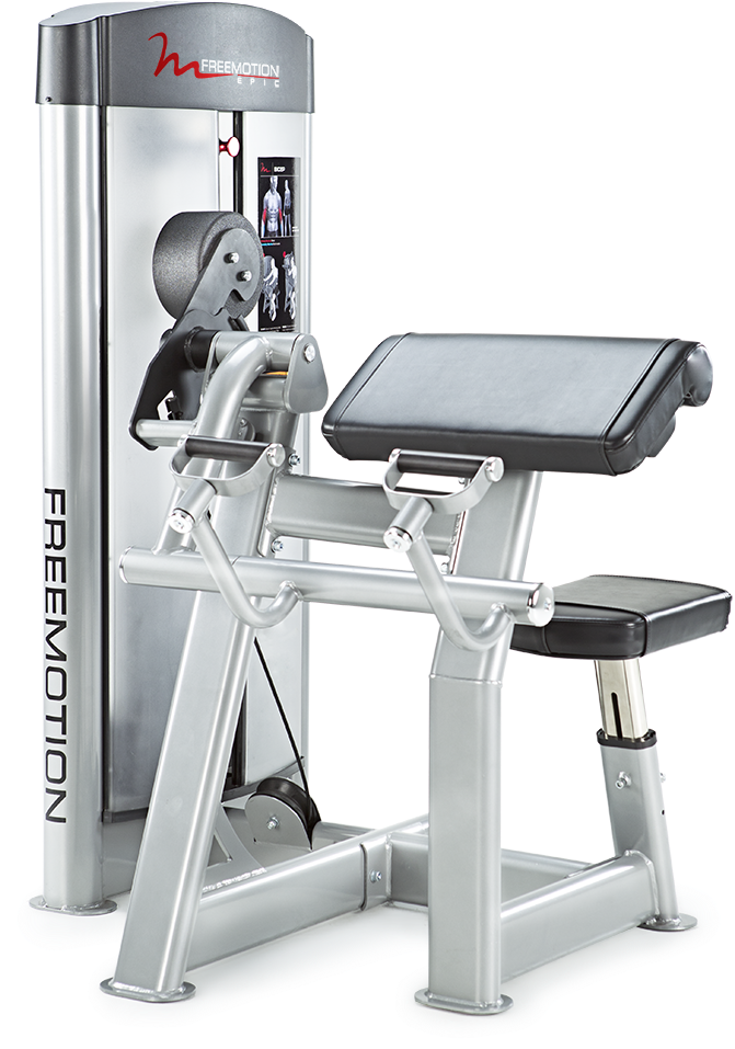 Bicep F810 - Freemotion Epic Bicep Curl F810 (non-lm) (750x1125), Png Download