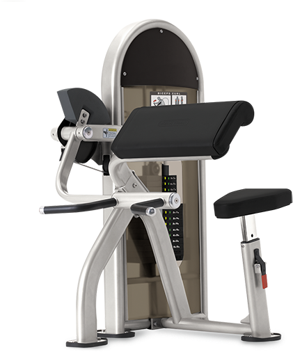 Nautilus Instinct Biceps Curl (500x571), Png Download