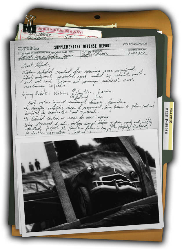 Detective Case File - La Noire Case File (628x861), Png Download