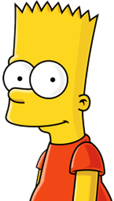 Bart Simpson Looking - Bart Simpson No Background (400x400), Png Download