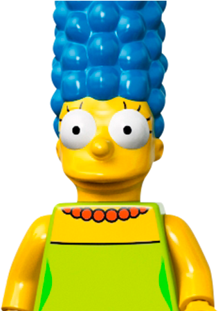 Marge Simpson - Lego Kwik E Mart Minifigs (336x448), Png Download