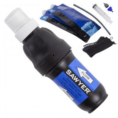 Sawyer Products Squeeze Water Filter - Sawyer Squeeze Kit (400x400), Png Download