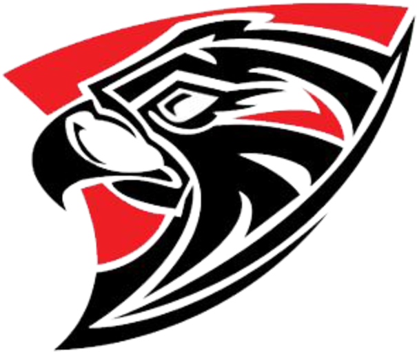 Clip Art Black And White Falcon Mascot Clipart - Fairfield Union High School Logo (720x624), Png Download