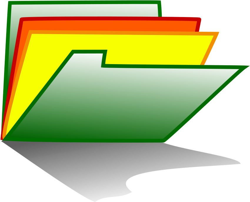 File Folder Clipart File Folder Clipart - Folder Icon (900x900), Png Download