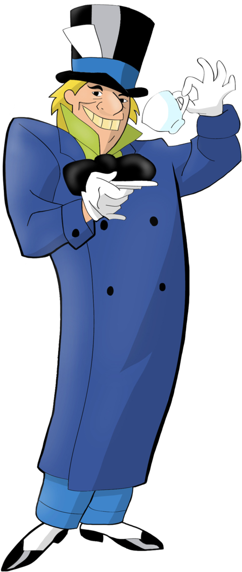 Mad Hatter By Dawidarte On Deviantart Svg Transparent - Batman Mad Hatter Transparent (631x1267), Png Download