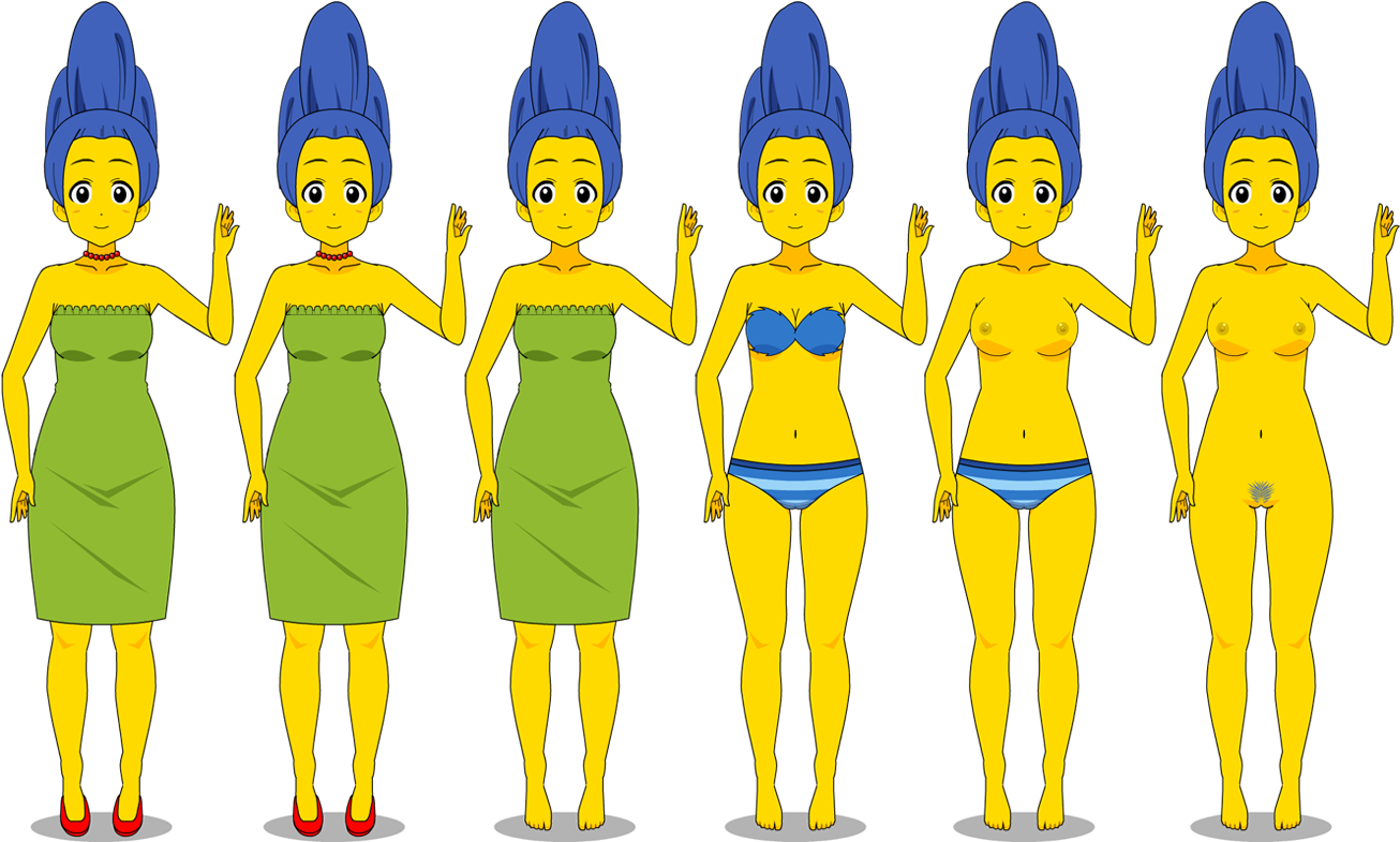 Moderators - Kisekae Simpsons (1607x800), Png Download