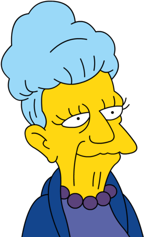 The Twisted World Of Marge Simpson , When Marge Forgets - Agnes Skinner (496x476), Png Download