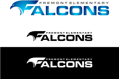 Contest Fremont Elementary Falcons - Graphic Design (495x495), Png Download