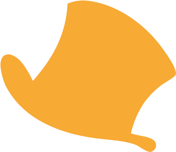 Mad Hatter's Tea Party - Curved Arrow Clip Art (350x350), Png Download
