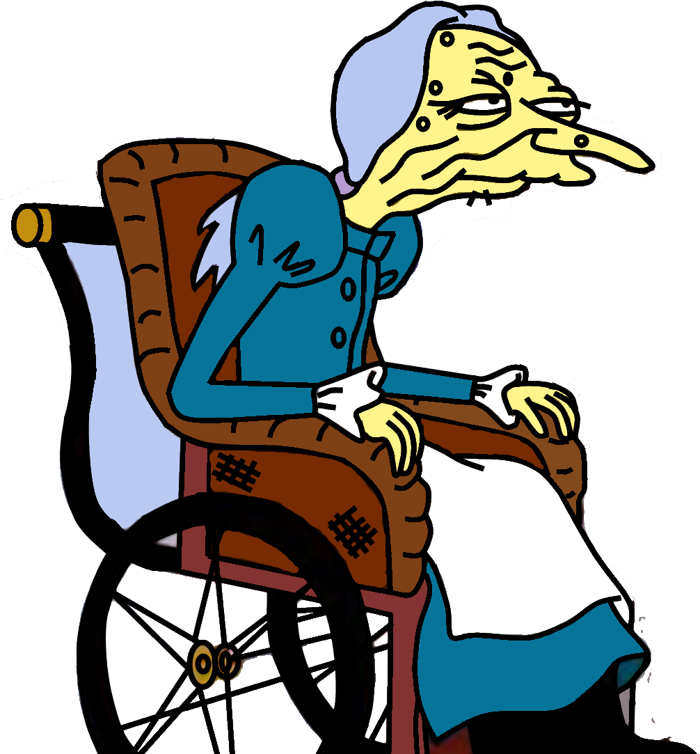 Daphne Burns - Mama Del Señor Burns (1016x1108), Png Download